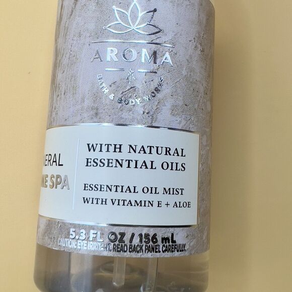 Bath & Body Works Aroma Mineral Stone Spa Essential Oil Mist- New- Discontinued - Picture 5 of 6